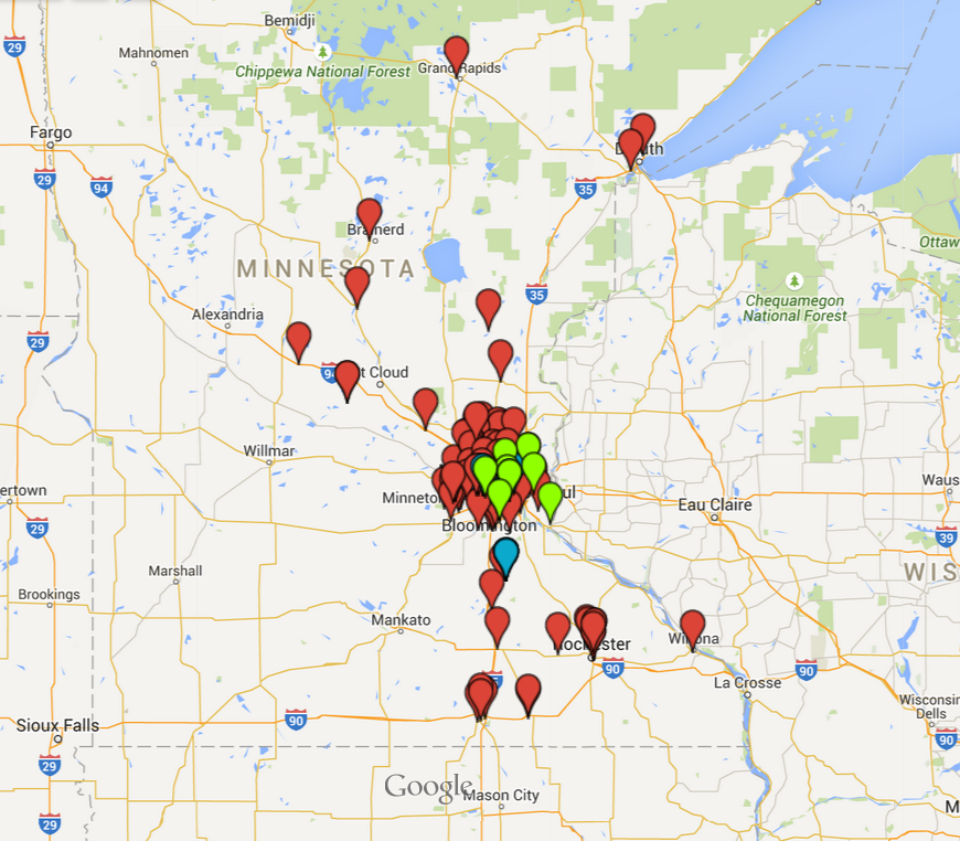 map – Loon Liquors LLC